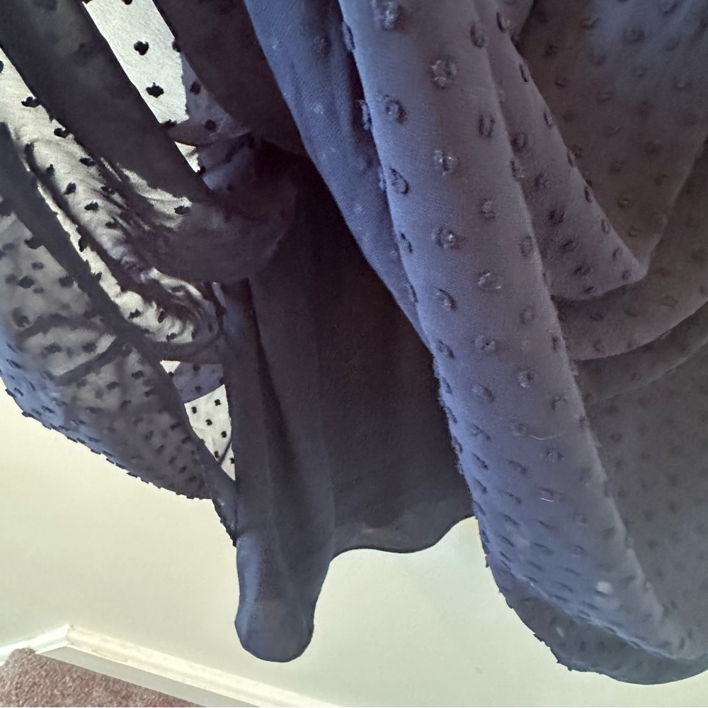 J. Crew navy blue dress size 14 petite - Picture 5 of 12